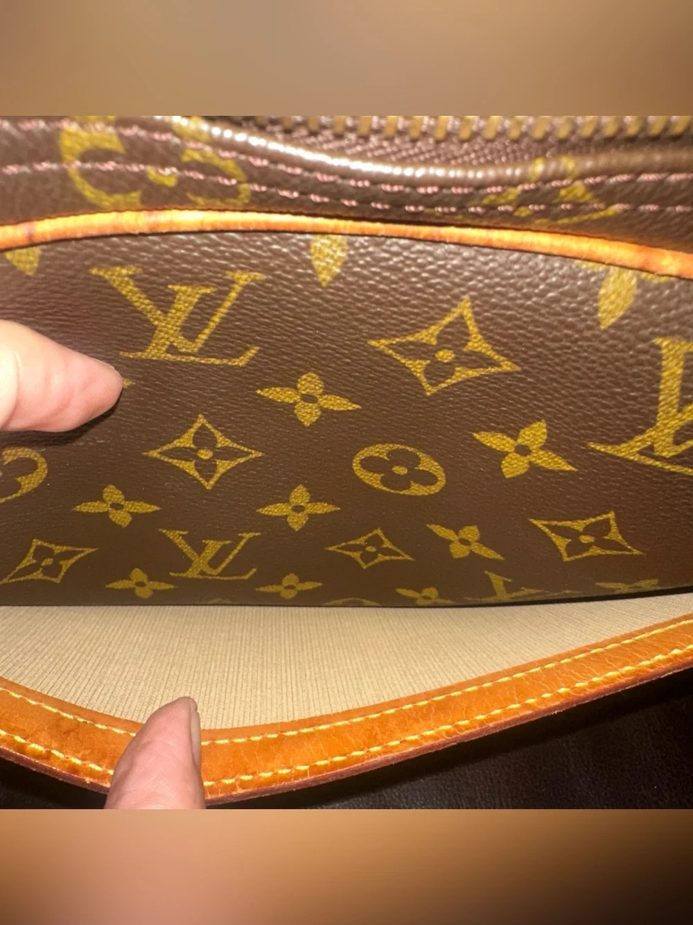 Louis Vuitton Monogram Reporter PM Crossbody Messenger Bag